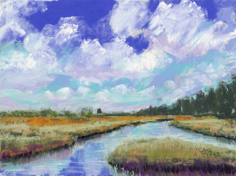 Clouds over Marsh